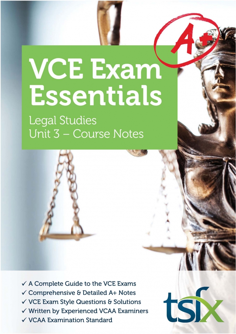 Legal Studies Unit 3 Course Notes TSFX